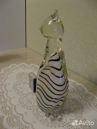 Статуэтки кошка муранское стекло / фарфор