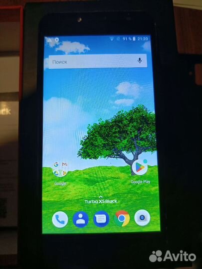 Смартфон Turbo x5 4G black
