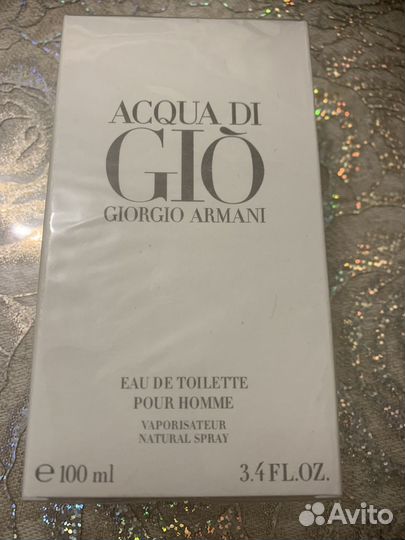 Духи мужские Armani Acqua Di Gio Pour Homme