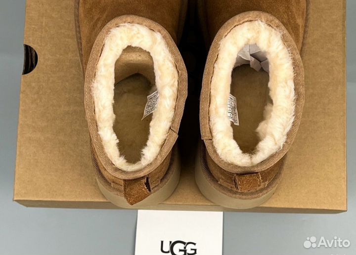 Угги UGG Classic Ultra Mini New Heights Chestnut