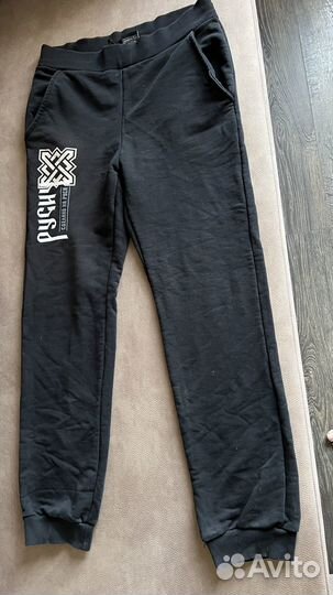 Мужские утепленные х/б спортивки