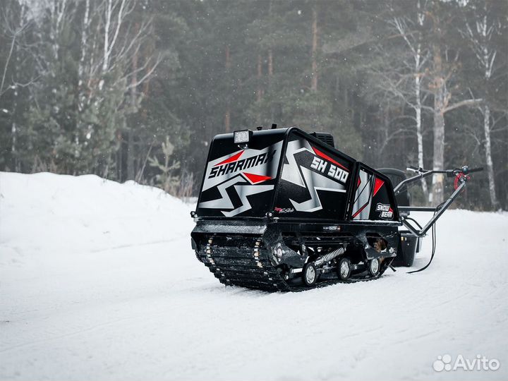 Мотобуксировщик Sharmax SER500 1450 HP15 Ultra