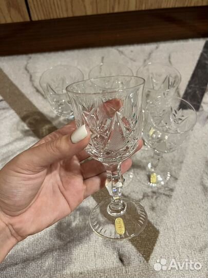 Хрустальные бокалы(ГДР)