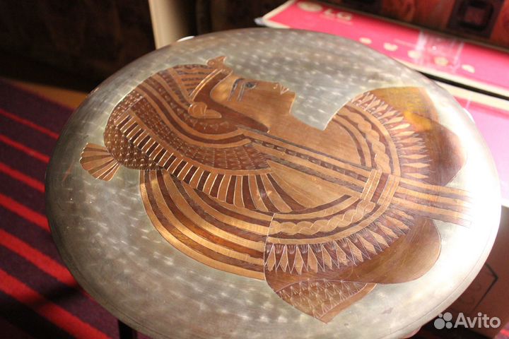 Настенная тарелка. Египет. Латунь