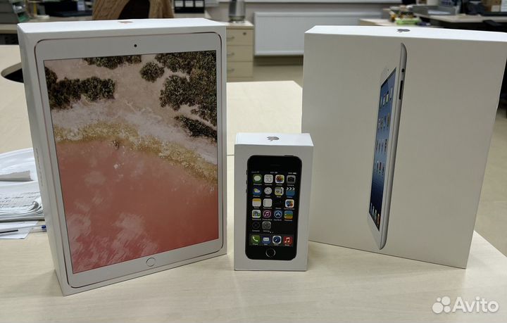 Коробка для iPad Pro 10.5 64 gb rose gold