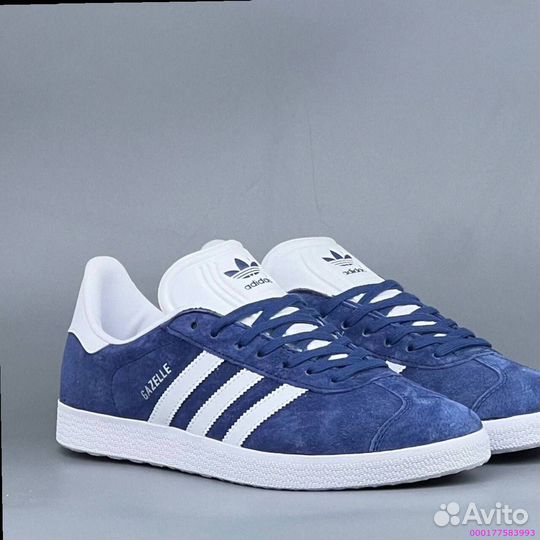 Кроссовки Adidas Gazelle Blue (Арт.26065)