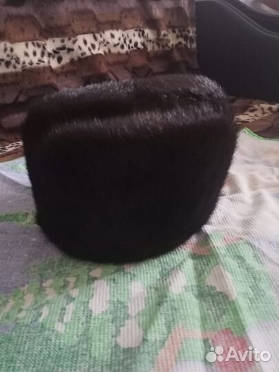 Норковая шапка мужская новая 58