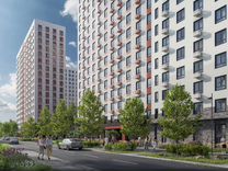 1-к. ап�артаменты, 32,1 м², 2/17 эт.