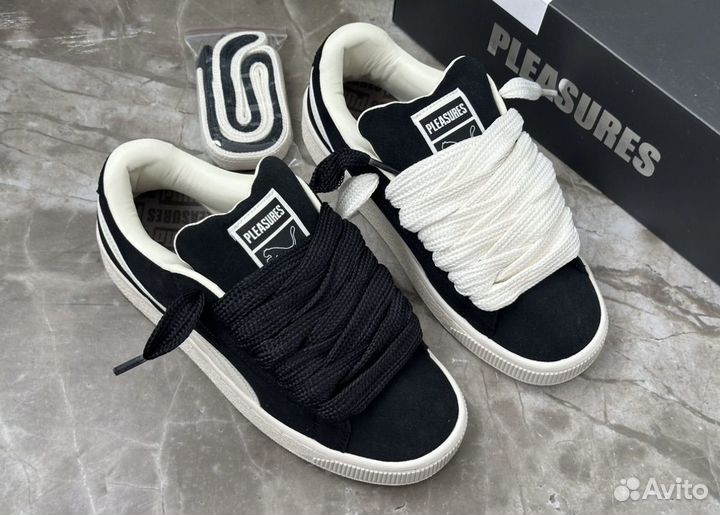 Кроссовки puma suede xl pleasures