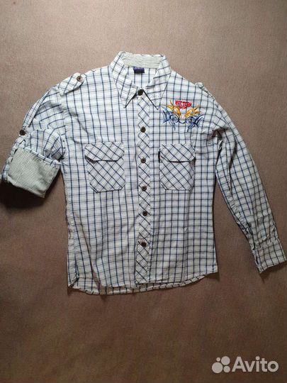 Рубашка на мальчика 122
