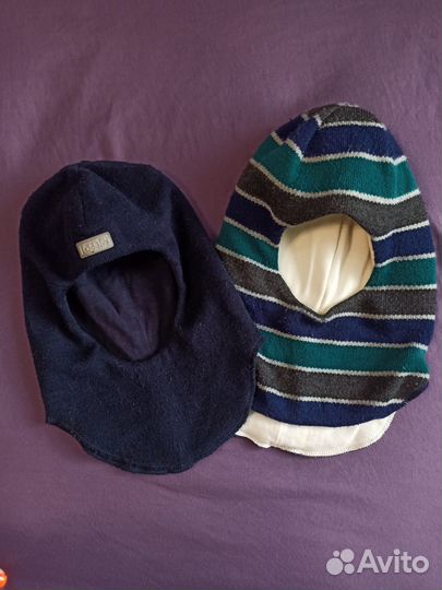 Шапка шлем 2шт (lassie + no name)