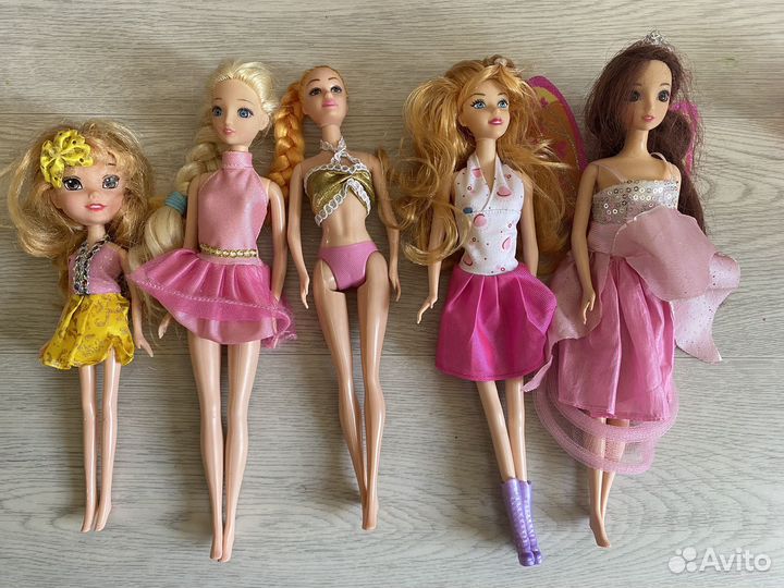Куклы winx и Barbie