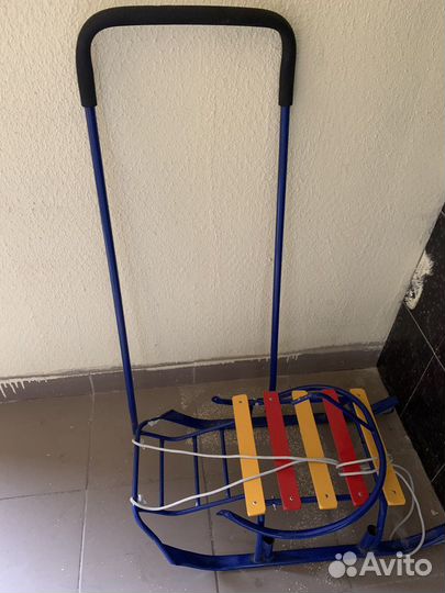 Санки с колесами