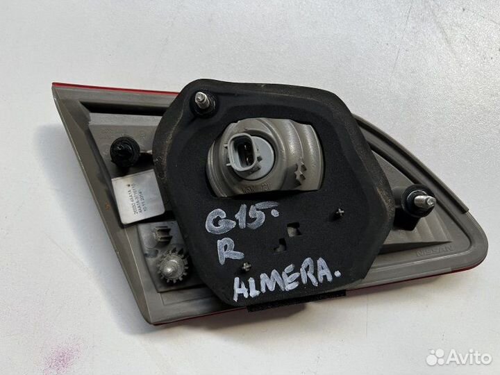 Фонарь внутренний задний правый Nissan Almera G15