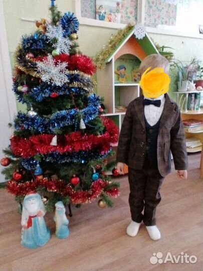 Костюм для мальчика брюки и рубашка 110