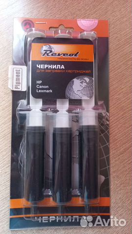 Краска для принтера canon, Hp