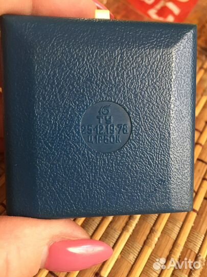 Футляр для украшений сср (1978г)