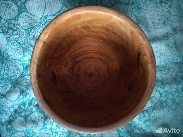 Кубок, ваза деревянная