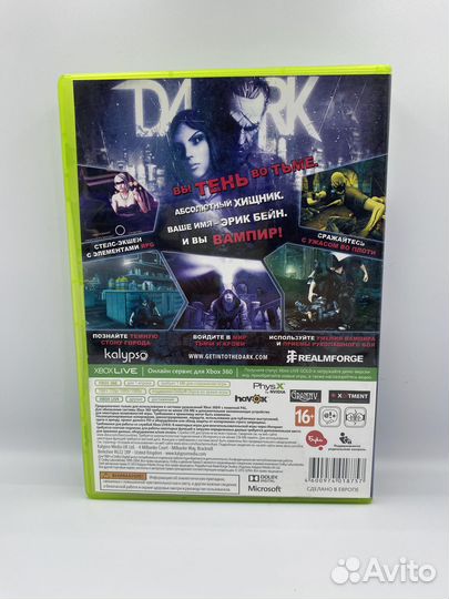 Dark xbox 360 (б/у, рус.суб.)