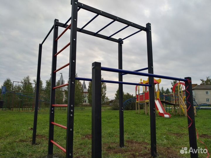 Воркаут площадка во двор, школу, участок