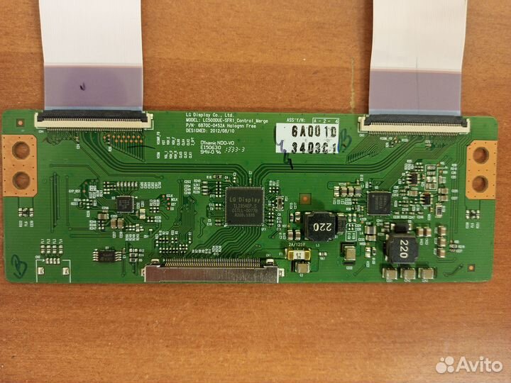 T-con и Logiс платы