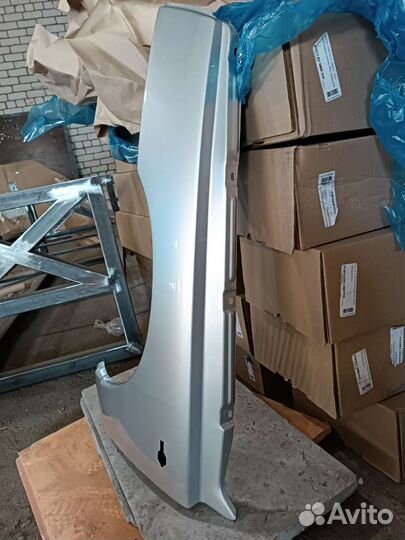 Крыло ваз 2110 левое серебристый снежная королева