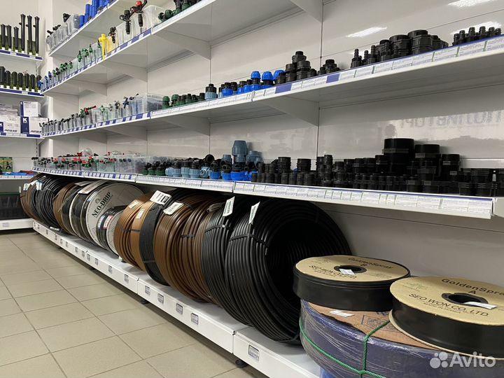 Капельный полив, капельная лента, верхнее орошение