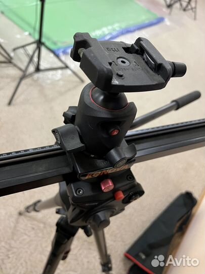 Слайдер konova 80см+Штатив 501HDV+сумка