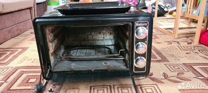 Электропечь духовка Saturn
