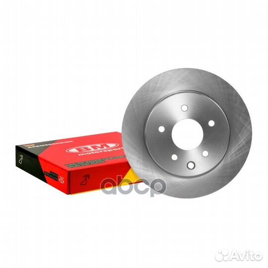 Диск тормозной задний вентилируемый (1шт.) BD53