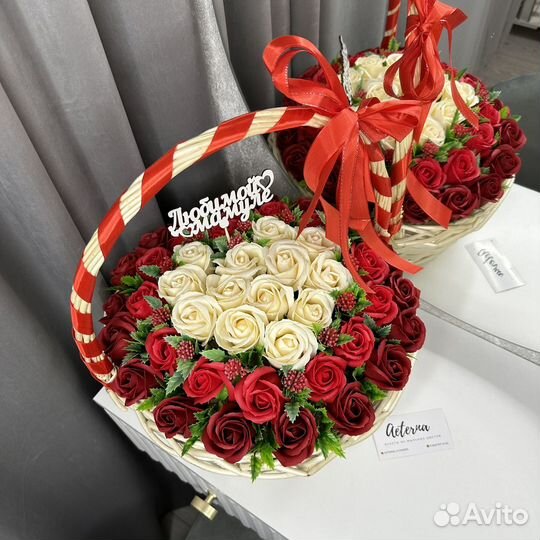 Корзины из цветов