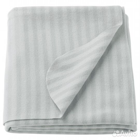 Плед икея серый120x160 см новый