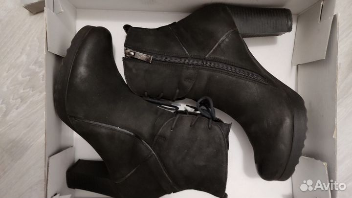 Ботильоны женские 37 размер натуральная кожа