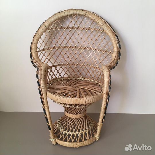 Винтажное плетение кресло - Германия
