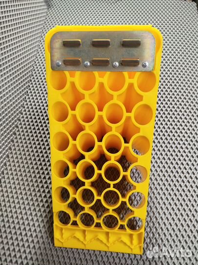 Упор противооткатный rostar 180-3927010 желтый