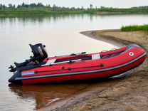 Моторная лодка mishimo lite 350 (красная)