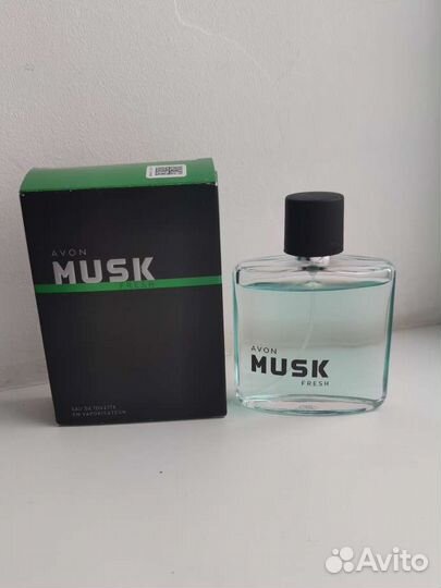 Мужская туалетная вода avon musk fresh