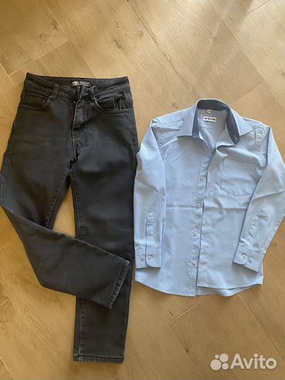 Детские вещи пакетом на мальчика 134