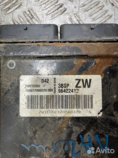 Блок управления двс Chevrolet Lacetti