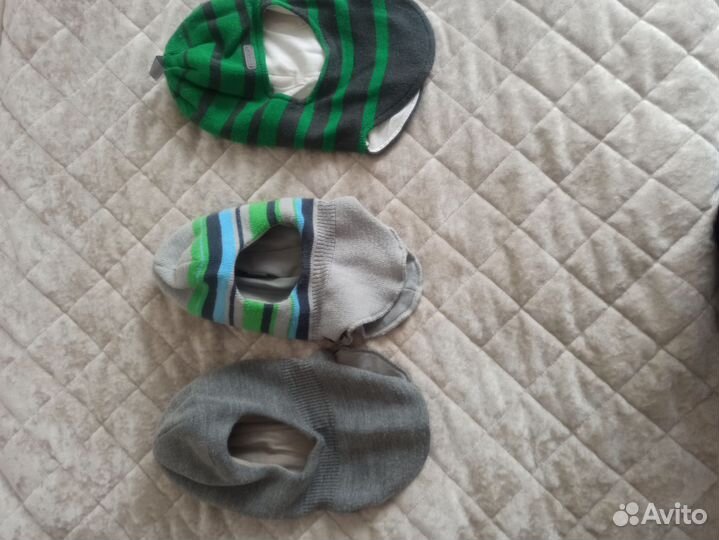 Шапка шлем для мальчика