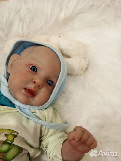 Кукла Реборн ручной работы 55см