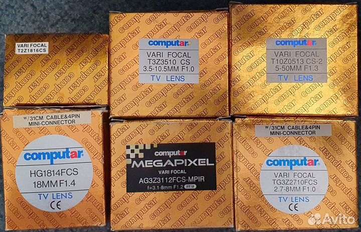 Объектив Computar для камер видеонаблюдения