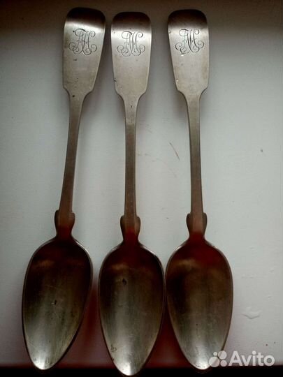 Серебряные царские ложки