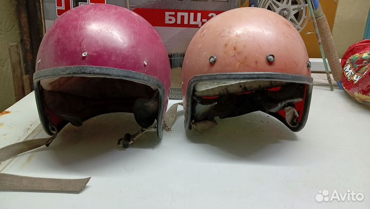Мотоциклетный шлем СССР