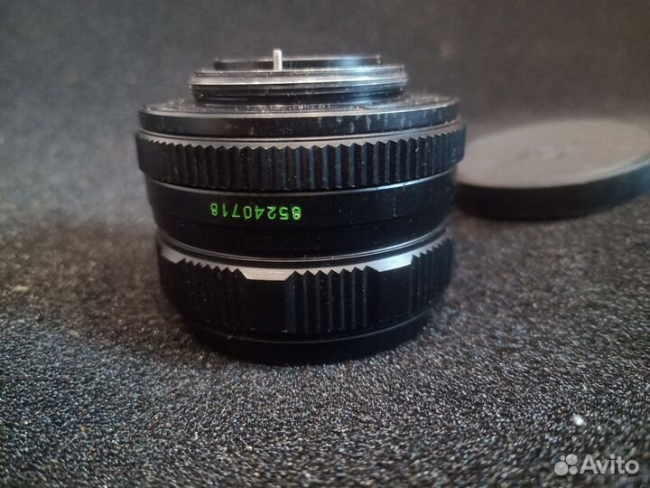 Объектив СССР Гелиос 44м-4 с передней крышкой