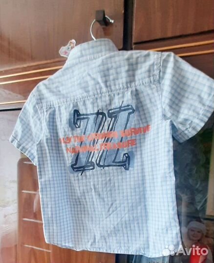 Рубашка для мальчика 104 zara kids