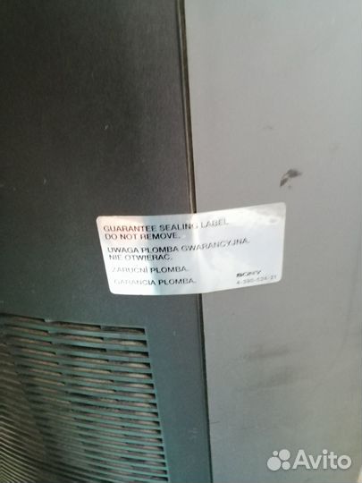 Телевизор sony trinitron