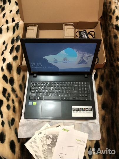 Acer aspire E 15 E5-575G-505D