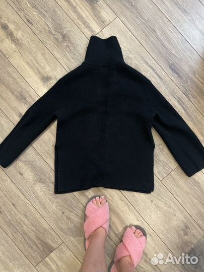 Свитер удлиненный на молнии