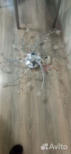 Люстра потолочная бу